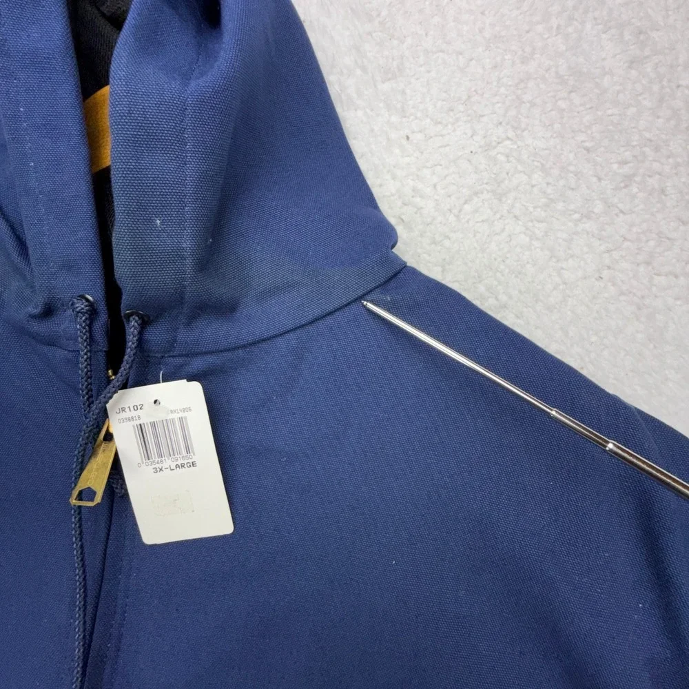 Carhartt Active Jacket Thermal Lined Mens 3XL J03 NVY JR102 Blue NWT NOS